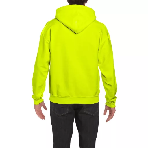 Prémium kapucnis pulóver, Gildan GI12500, Safety Green-2XL