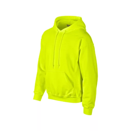 Prémium kapucnis pulóver, Gildan GI12500, Safety Green-2XL
