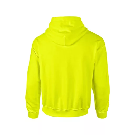 Prémium kapucnis pulóver, Gildan GI12500, Safety Green-2XL