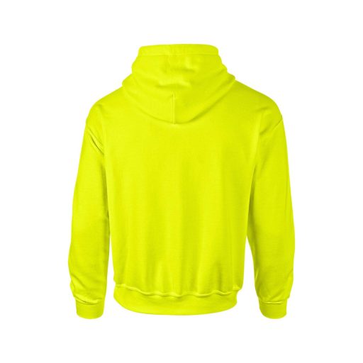 Prémium kapucnis pulóver, Gildan GI12500, Safety Green-S