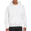 Prémium kapucnis pulóver, Gildan GI12500, White-2XL