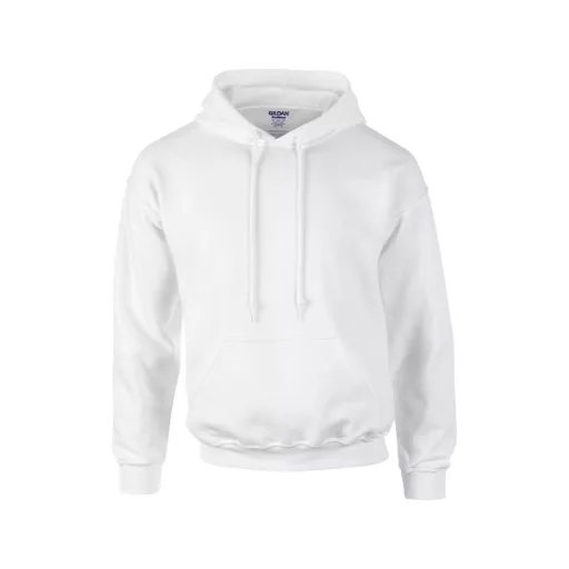 Prémium kapucnis pulóver, Gildan GI12500, White-2XL