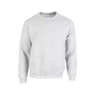 Kereknyakú körkötött pulóver, Gildan GI18000, Ash-2XL