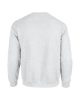 Kereknyakú körkötött pulóver, Gildan GI18000, Ash-5XL