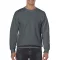 Kereknyakú körkötött pulóver, Gildan GI18000, Charcoal-3XL