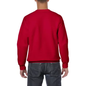   Kereknyakú körkötött pulóver, Gildan GI18000, Cherry Red-2XL