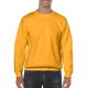 Kereknyakú körkötött pulóver, Gildan GI18000, Gold-2XL