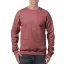 Kereknyakú körkötött pulóver, Gildan GI18000, Heather Sport Dark Maroon-S