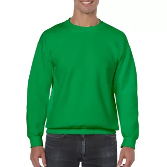   Kereknyakú körkötött pulóver, Gildan GI18000, Irish Green-2XL