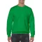 Kereknyakú körkötött pulóver, Gildan GI18000, Irish Green-2XL