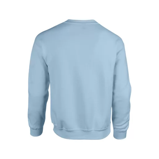 Kereknyakú körkötött pulóver, Gildan GI18000, Light Blue-M