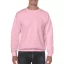 Kereknyakú körkötött pulóver, Gildan GI18000, Light Pink-S