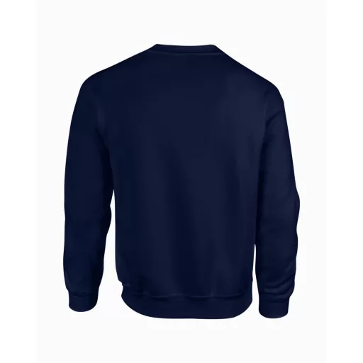 Kereknyakú körkötött pulóver, Gildan GI18000, Navy-2XL