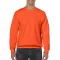 Kereknyakú körkötött pulóver, Gildan GI18000, Orange-4XL