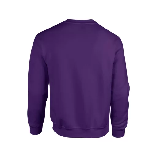 Kereknyakú körkötött pulóver, Gildan GI18000, Purple-L