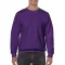 Kereknyakú körkötött pulóver, Gildan GI18000, Purple-M