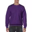 Kereknyakú körkötött pulóver, Gildan GI18000, Purple-XL