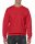 Kereknyakú körkötött pulóver, Gildan GI18000, Red-5XL