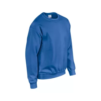 Kereknyakú körkötött pulóver, Gildan GI18000, Royal-2XL