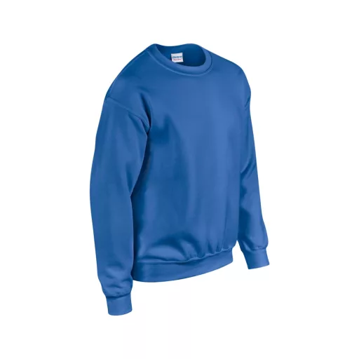 Kereknyakú körkötött pulóver, Gildan GI18000, Royal-XL