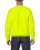 Kereknyakú körkötött pulóver, Gildan GI18000, Safety Green-3XL