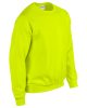 Kereknyakú körkötött pulóver, Gildan GI18000, Safety Green-3XL
