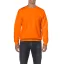 Kereknyakú körkötött pulóver, Gildan GI18000, S.Orange-3XL
