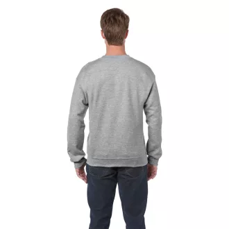   Kereknyakú körkötött pulóver, Gildan GI18000, Sport Grey-2XL