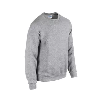   Kereknyakú körkötött pulóver, Gildan GI18000, Sport Grey-2XL
