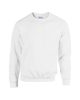 Kereknyakú körkötött pulóver, Gildan GI18000, White-3XL