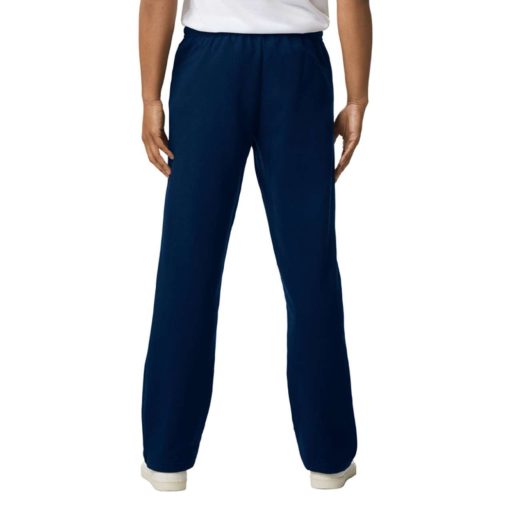 Férfi puha tapintású jogging alsó , Gildan GI18400, Navy-S
