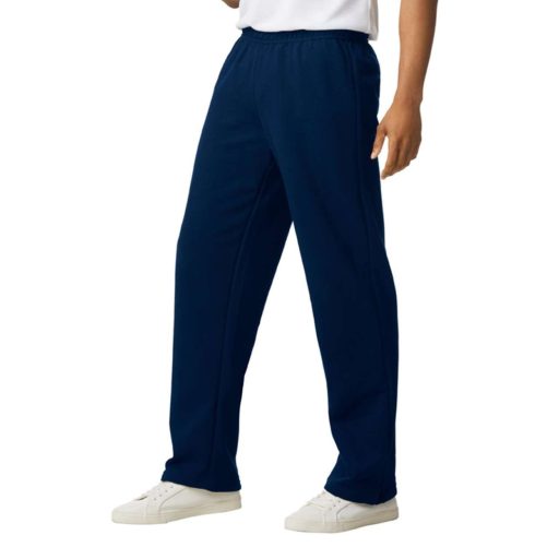 Férfi puha tapintású jogging alsó , Gildan GI18400, Navy-S