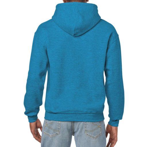 Kenguru zsebes kapucnis pulóver, Gildan GI18500, Antique Sapphire-4XL