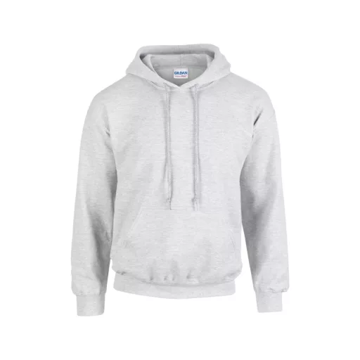 Kenguru zsebes kapucnis pulóver, Gildan GI18500, Ash-3XL