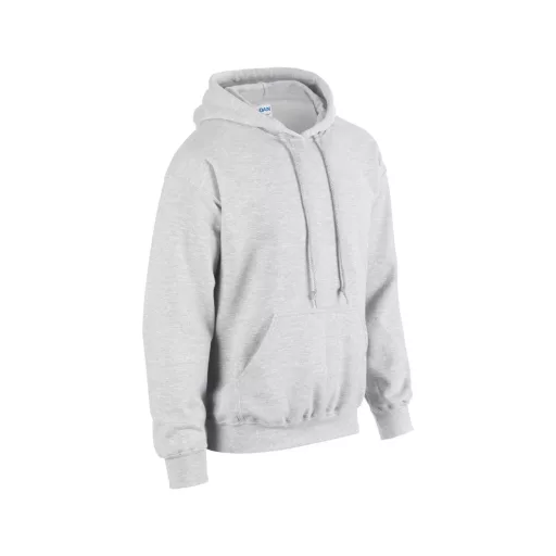 Kenguru zsebes kapucnis pulóver, Gildan GI18500, Ash-XL