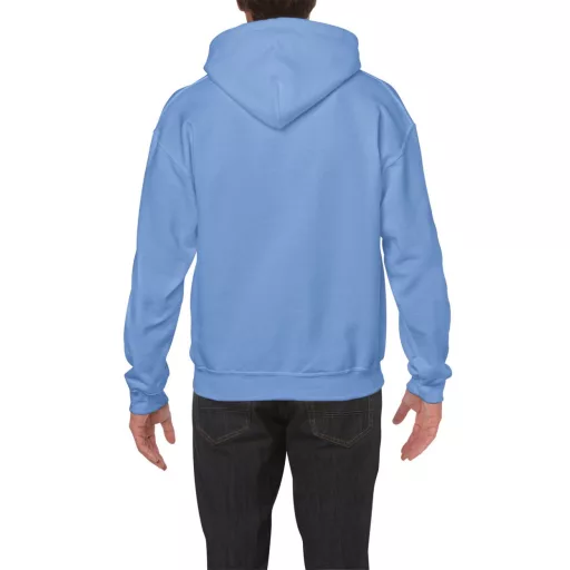 Kenguru zsebes kapucnis pulóver, Gildan GI18500, Carolina Blue-S