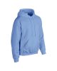 Kenguru zsebes kapucnis pulóver, Gildan GI18500, Carolina Blue-S