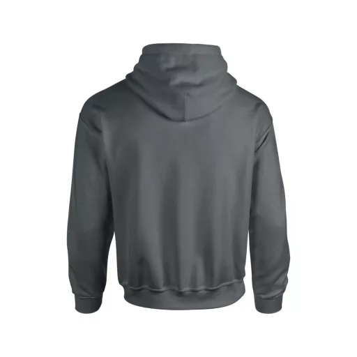 Kenguru zsebes kapucnis pulóver, Gildan GI18500, Charcoal-S
