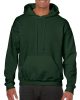 Kenguru zsebes kapucnis pulóver, Gildan GI18500, Forest Green-S