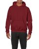Kenguru zsebes kapucnis pulóver, Gildan GI18500, Garnet-L