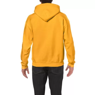 Kenguru zsebes kapucnis pulóver, Gildan GI18500, Gold-2XL