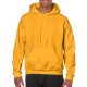 Kenguru zsebes kapucnis pulóver, Gildan GI18500, Gold-4XL