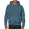 Kenguru zsebes kapucnis pulóver, Gildan GI18500, Indigo Blue-3XL