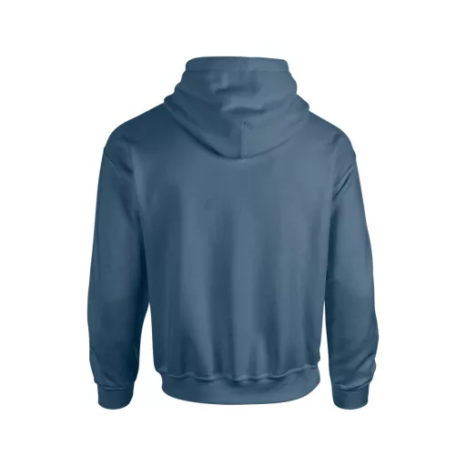 Kenguru zsebes kapucnis pulóver, Gildan GI18500, Indigo Blue-5XL