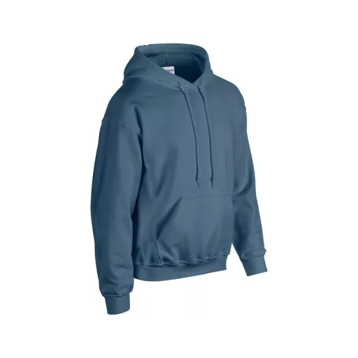Kenguru zsebes kapucnis pulóver, Gildan GI18500, Indigo Blue-L
