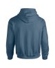 Kenguru zsebes kapucnis pulóver, Gildan GI18500, Indigo Blue-XL
