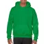 Kenguru zsebes kapucnis pulóver, Gildan GI18500, Irish Green-S