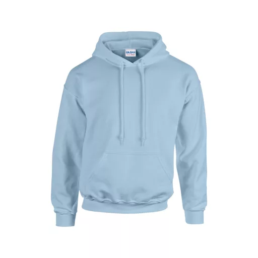 Kenguru zsebes kapucnis pulóver, Gildan GI18500, Light Blue-4XL