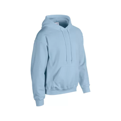 Kenguru zsebes kapucnis pulóver, Gildan GI18500, Light Blue-4XL