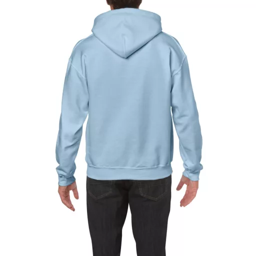 Kenguru zsebes kapucnis pulóver, Gildan GI18500, Light Blue-5XL